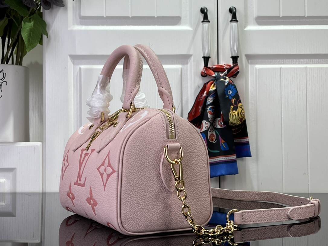 Louis Vuitton Nano speedy rosa