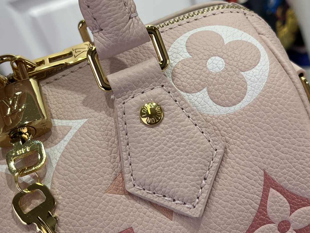 Louis Vuitton Nano speedy rosa